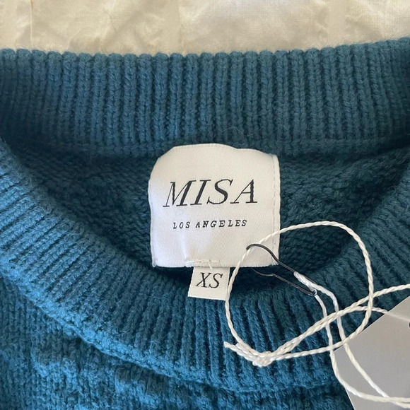 Misa Los Angeles Vayda cotton Cashmere sweater - Picture 10 of 13